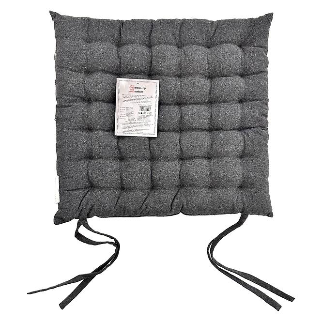 Stuhlkissen SSE-JBT-1001 40x40 cm Dunkelgrau
