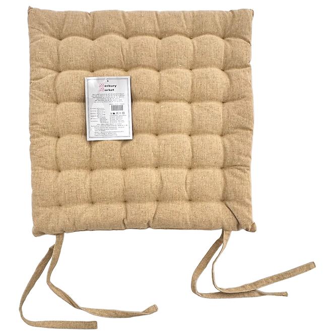 Stuhlkissen SSE-JBT-1001 40x40 cm Beige