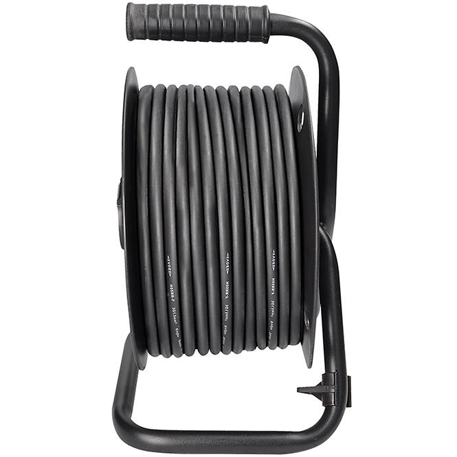 Kabelrolle, 4 Steckdosen, IP44, 3x 1.5mm2, Länge 25m,4
