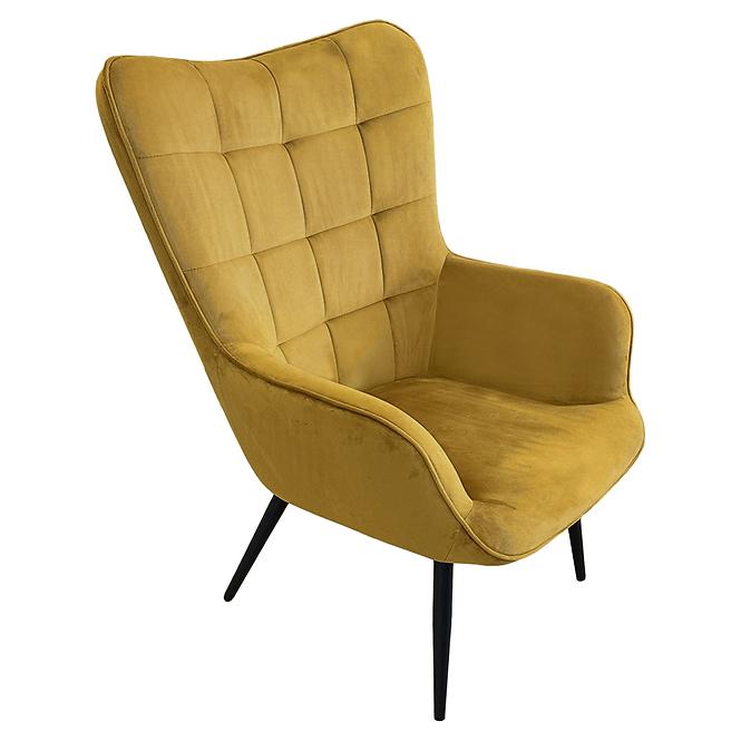 Sessel Jet WX-2931-1T Yellow Velvet 20