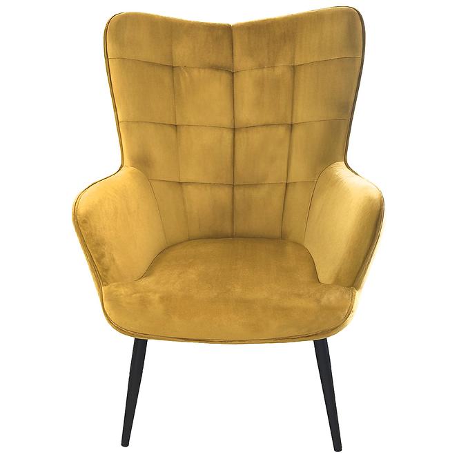 Sessel Jet WX-2931-1T Yellow Velvet 20