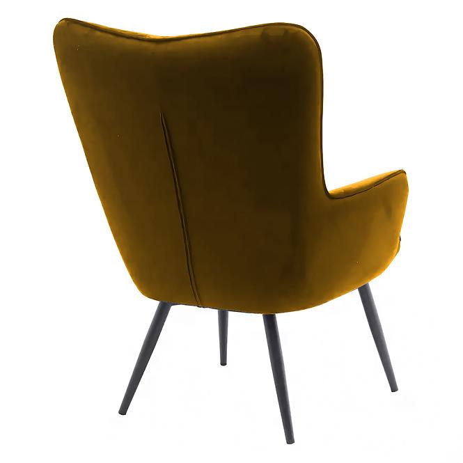 Sessel Jet WX-2931-1T Yellow Velvet 20