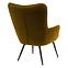Sessel Jet WX-2931-1T Yellow Velvet 20,6