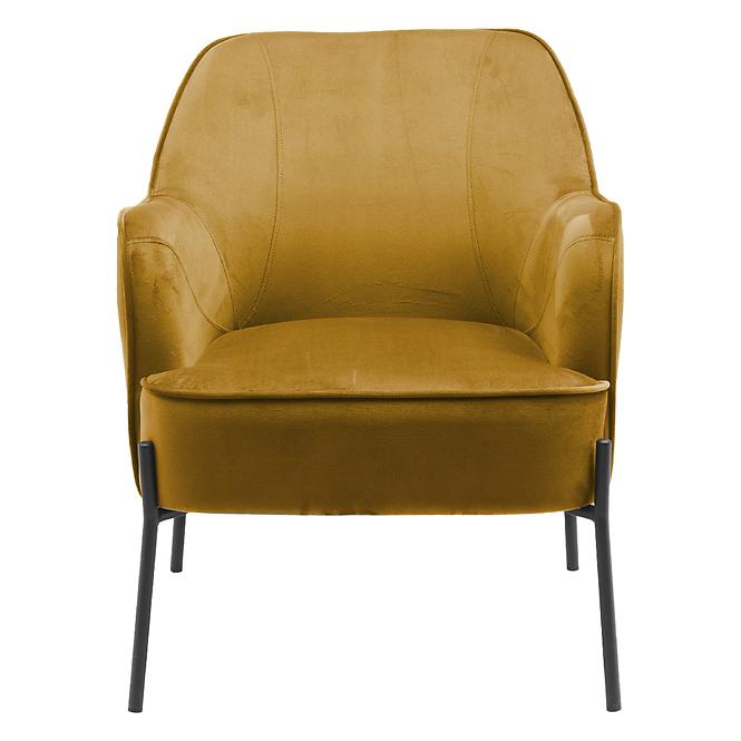Sessel Bob WX-2924 Yellow Velvet 20