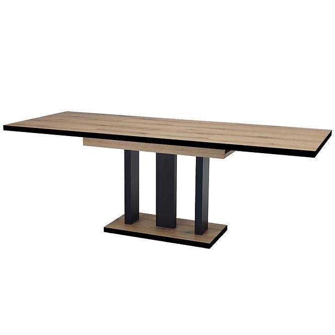 Tisch Appia Black 210 Eiche evoke