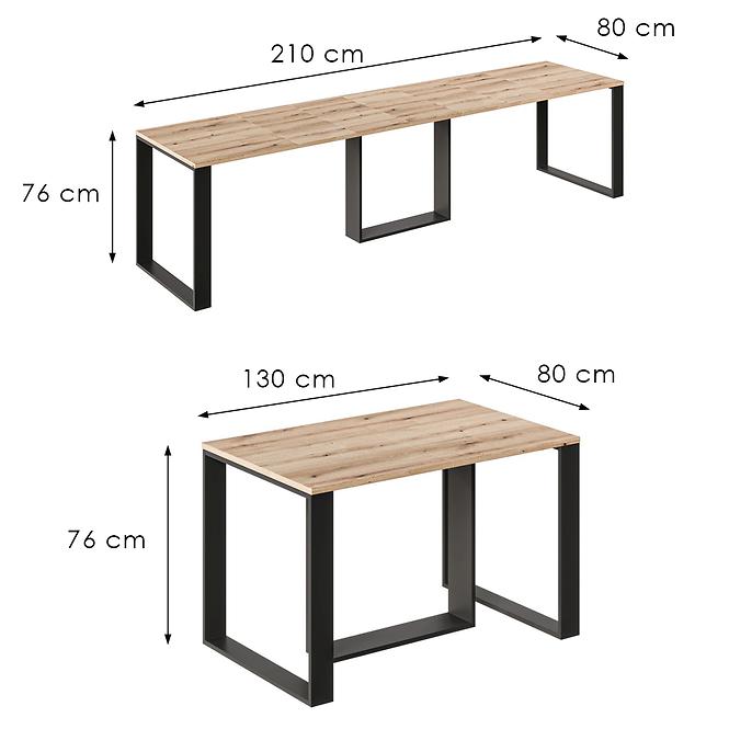 Tisch Borys 210 Eiche evoke