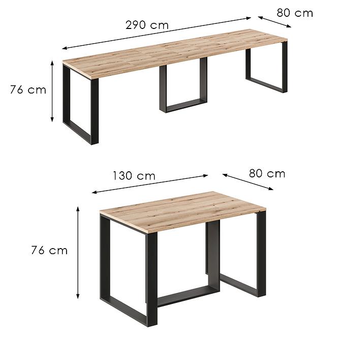 Tisch Borys 290 Eiche evoke