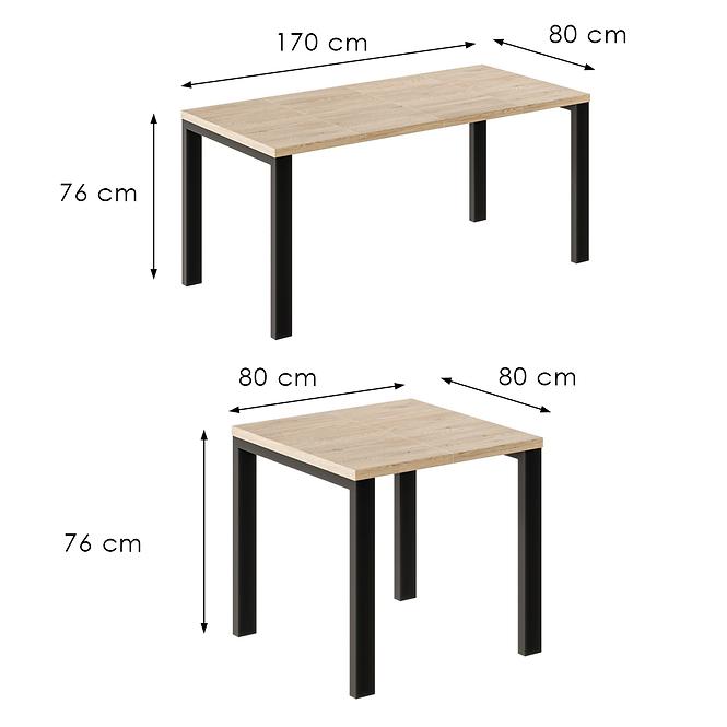 Tisch Garant-170 Eiche cremona torro