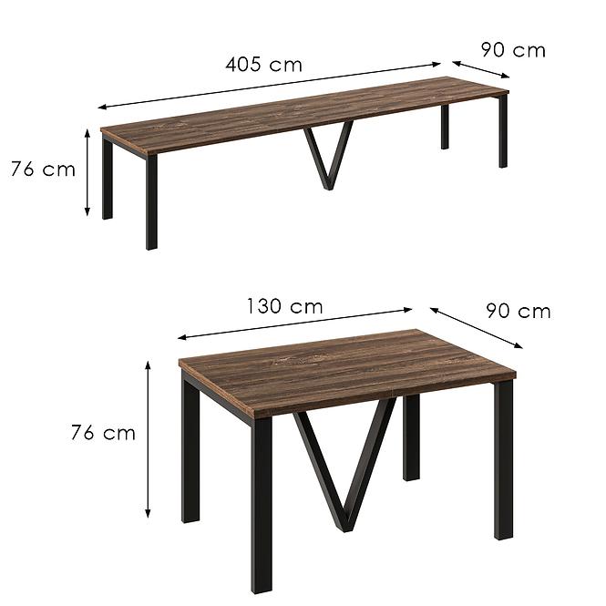 Tisch Titan Eiche Stirling