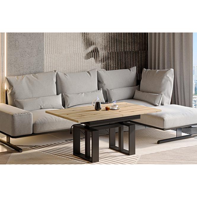 Couchtisch EMPOLI-170 Eiche Evoke