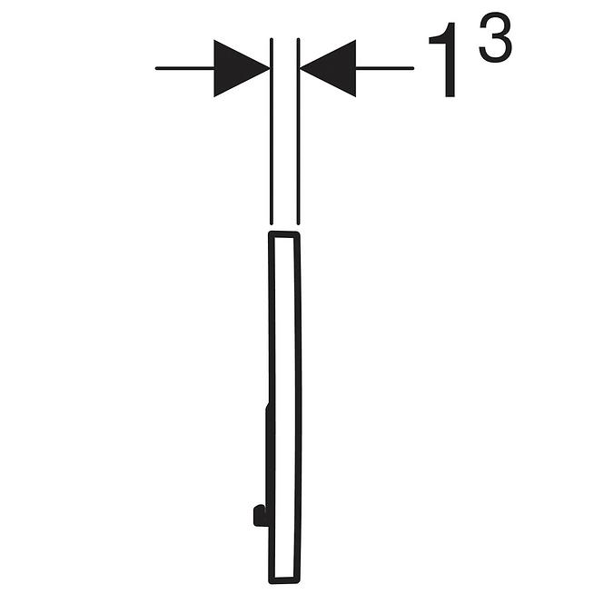 Betätigungsplatte Sigma 01 115.770.11.5 B,3
