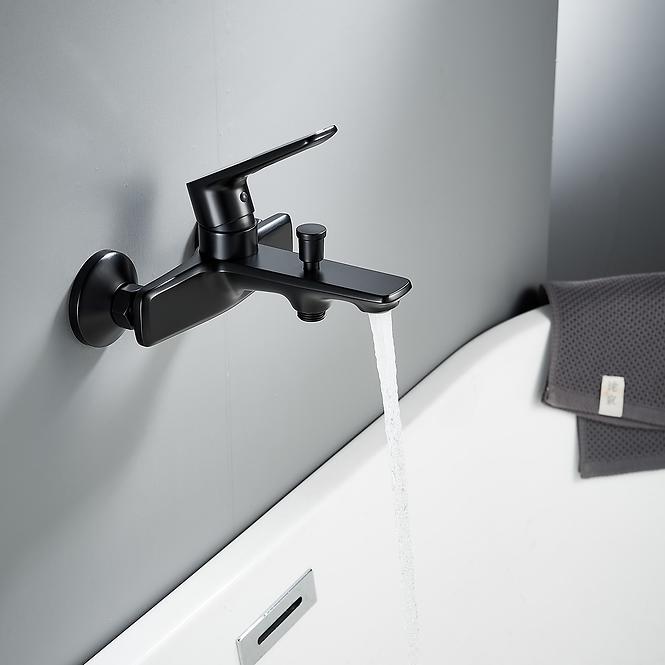 Badewanne-Armatur Arizona Schwarz