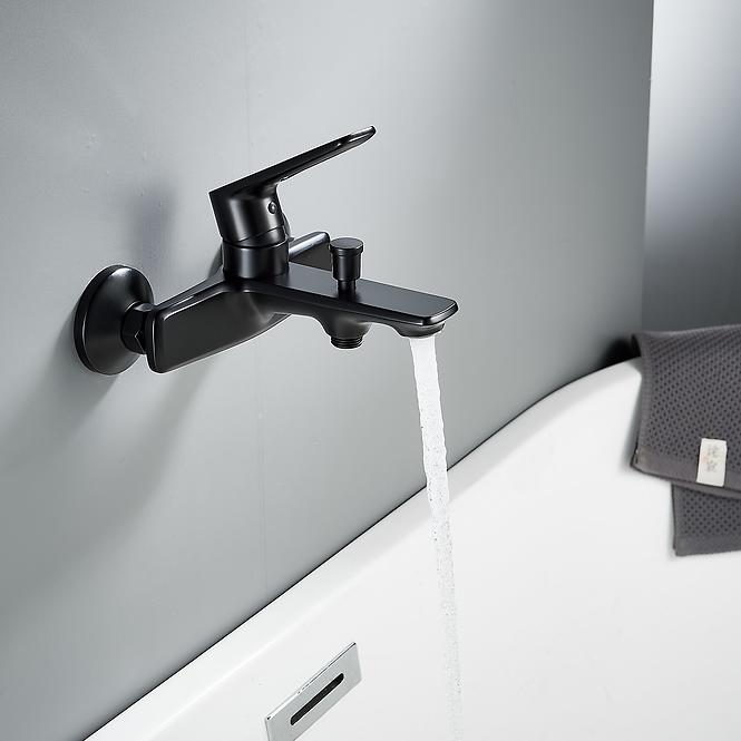 Badewanne-Armatur Arizona Schwarz