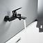 Badewanne-Armatur Arizona Schwarz,4