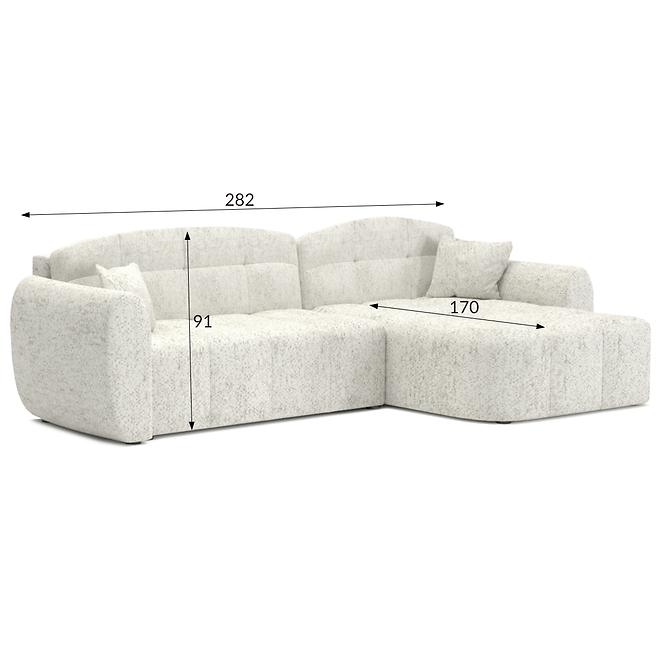 Ecksofa Divo U Raven 22