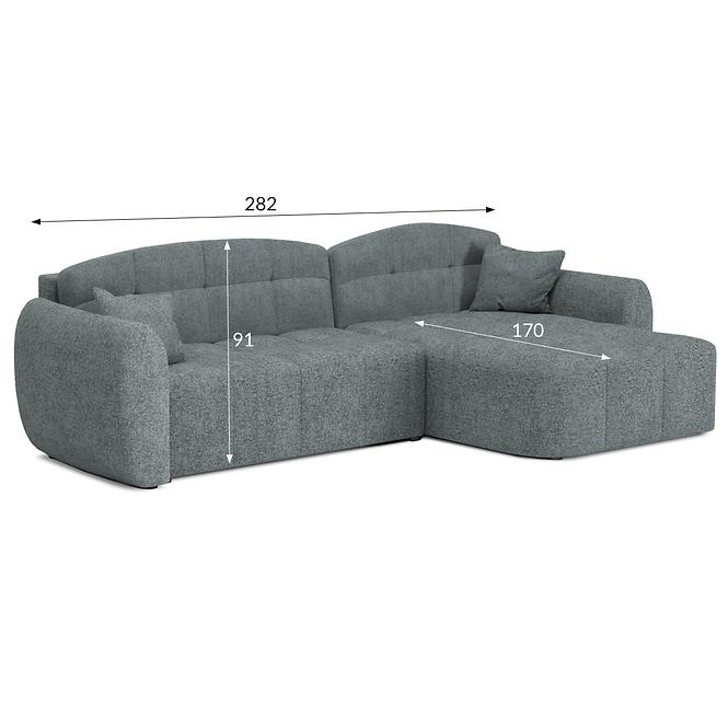 Ecksofa Divo U Raven 10
