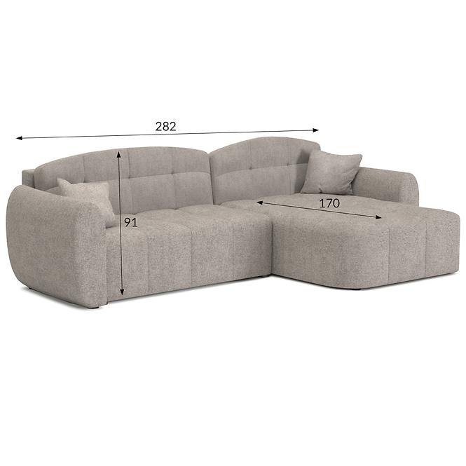 Ecksofa Divo U Raven 30