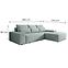 Ecksofa Canada U Perfect Harmony 72,4