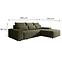 Ecksofa Canada U Perfect Harmony 39,4