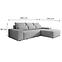 Ecksofa Canada U Perfect Harmony 82,4