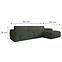 Ecksofa Pado P Now Or Never 37,3