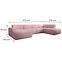 Ecksofa Pado U Now or Never 61 rechts,3