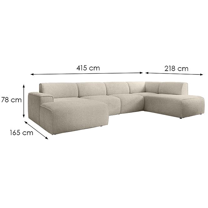 Ecksofa Pado U Now or Never 03 rechts