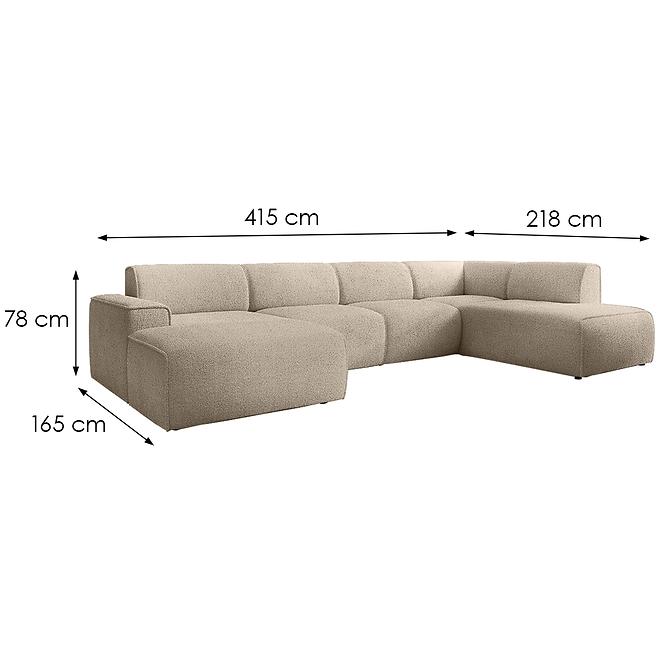 Ecksofa Pado U Now or Never 05 rechts