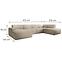 Ecksofa Pado U Now or Never 05 rechts,3