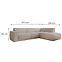 Ecksofa Pado L Now or Never 05 rechts,3