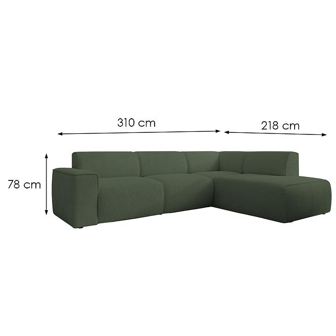 Ecksofa Pado L Now or Never 37 rechts