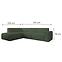 Ecksofa Pado L Now or Never 37 links,3