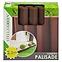 Gartenpalisade PA22 (Set 8 Stk.) Stella Green  Braun,10
