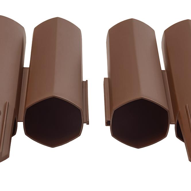 Gartenpalisade PA22 (Set 8 Stk.) Stella Green  Braun,5