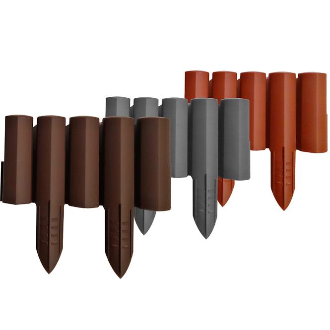 Gartenpalisade PA22 (Set 8 Stk.) Stella Green  Braun,8