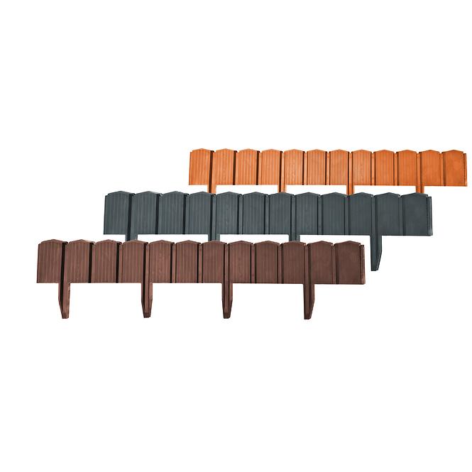 Gartenpalisade PA80 (Set 5 Stk.) Stella Green Anthrazit