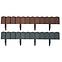 Gartenpalisade PA80 (Set 5 Stk.) Stella Green  Braun