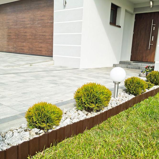 Gartenpalisade PA80 (Set 5 Stk.) Stella Green  Braun