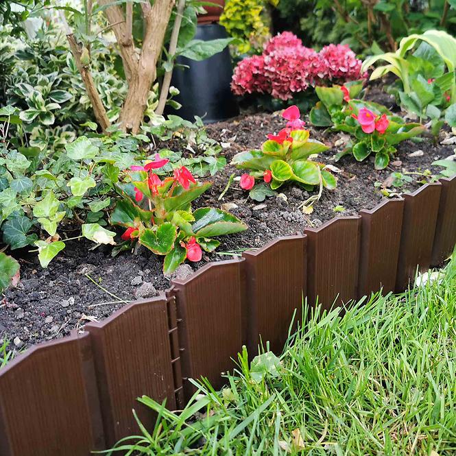 Gartenpalisade PA80 (Set 5 Stk.) Stella Green  Braun