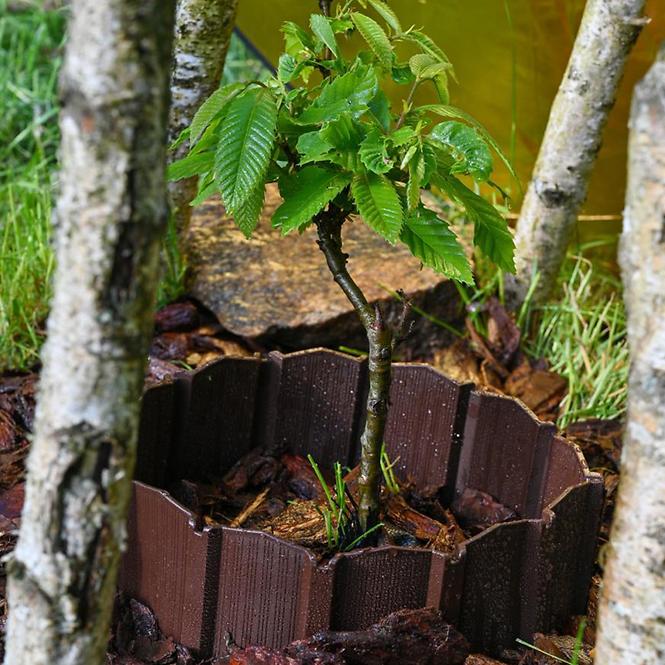 Gartenpalisade PA80 (Set 5 Stk.) Stella Green  Braun