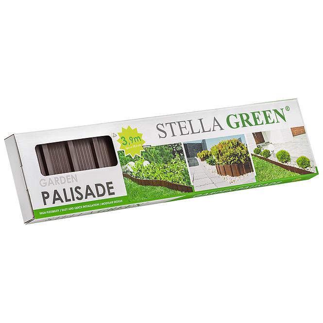 Gartenpalisade PA80 (Set 5 Stk.) Stella Green  Braun