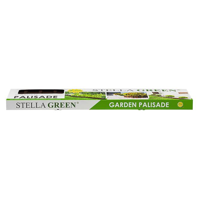 Gartenpalisade PA80 (Set 5 Stk.) Stella Green  Braun