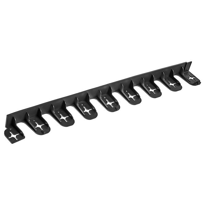 Set mit 4 Kanten + 12 Ankern SE45 BOX Schwarz