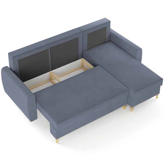 Ecksofa Romeo Herbi 25 Blau