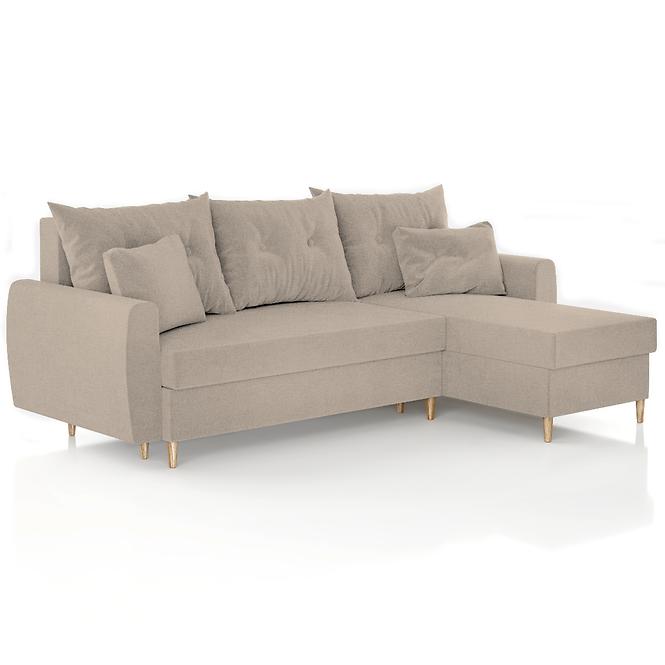 Ecksofa Romeo Herbi 60 Braun