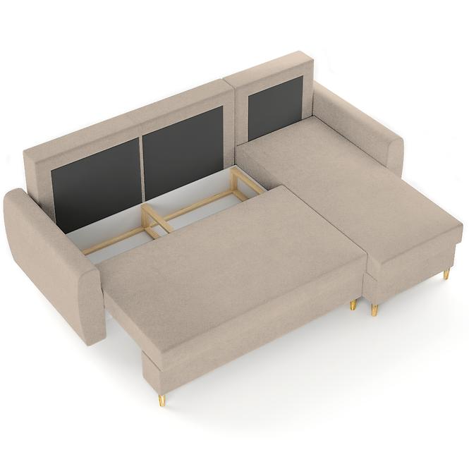 Ecksofa Romeo Herbi 60 Braun