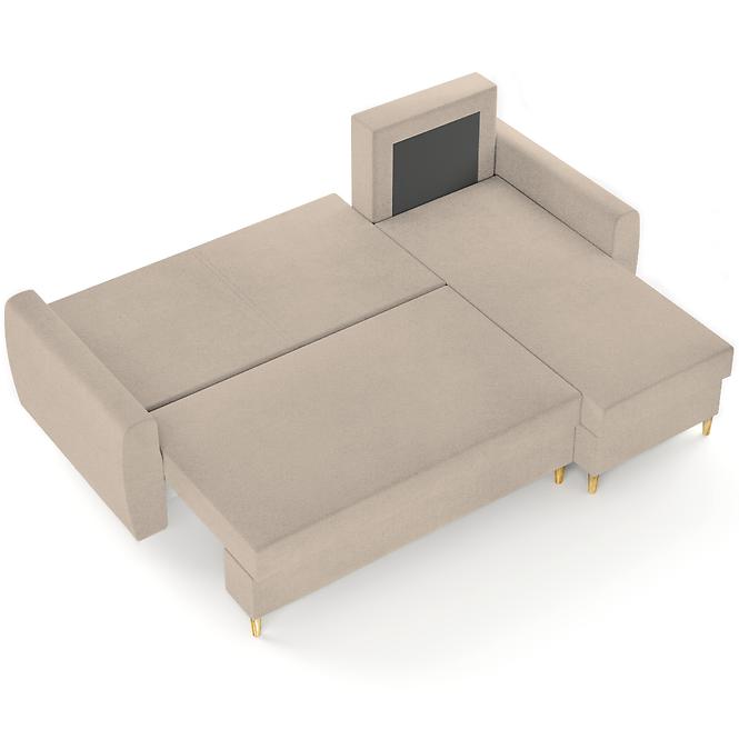 Ecksofa Romeo Herbi 60 Braun