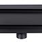 Entwässerungsrinne linear + vollflächig doppelseitig schwarz matt 700,10