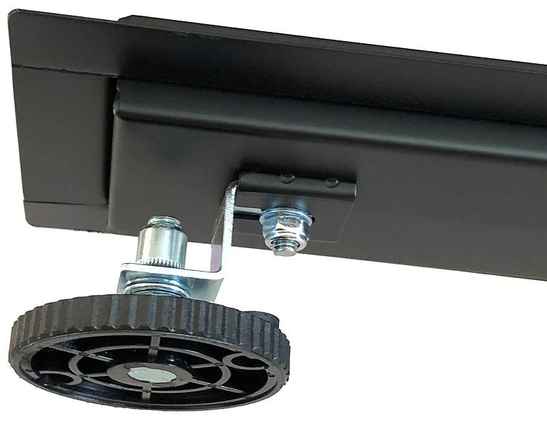 Entwässerungsrinne linear + vollflächig doppelseitig schwarz matt 700,14