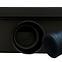 Entwässerungsrinne linear + vollflächig doppelseitig schwarz matt 700,15